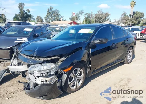 2017 Honda Civic Lx from USA, damaged, VIN 19XFC2F67HE231036